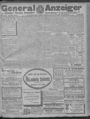 Münchner neueste Nachrichten Mittwoch 12. Mai 1897