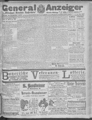 Münchner neueste Nachrichten Mittwoch 22. September 1897