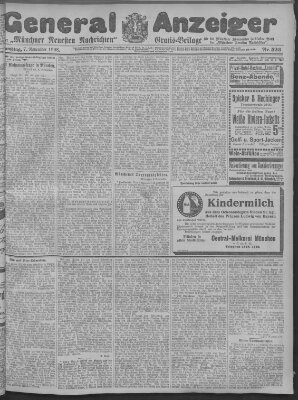 Münchner neueste Nachrichten Samstag 7. November 1908