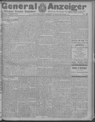 Münchner neueste Nachrichten Freitag 7. Februar 1908