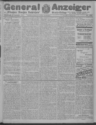 Münchner neueste Nachrichten Mittwoch 28. September 1910