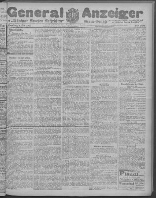 Münchner neueste Nachrichten Samstag 6. Mai 1916