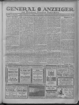 Münchner neueste Nachrichten Dienstag 16. Dezember 1924