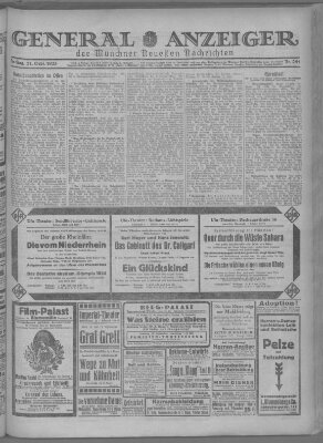 Münchner neueste Nachrichten Freitag 11. September 1925