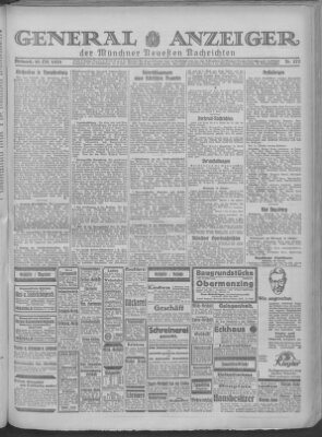 Münchner neueste Nachrichten Mittwoch 10. Oktober 1928