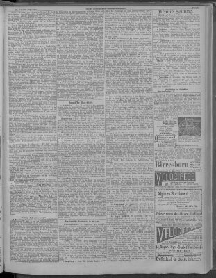 Neueste Nachrichten und Münchener Anzeiger (Münchner neueste Nachrichten) Montag 6. September 1886