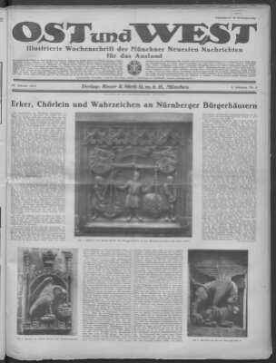 Ost und West (Münchner neueste Nachrichten) Samstag 28. Februar 1925