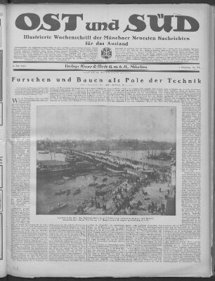 Ost und Süd (Münchner neueste Nachrichten) Samstag 9. Juni 1923