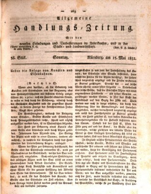 Allgemeine Handlungs-Zeitung Sonntag 15. Mai 1831