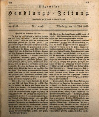 Allgemeine Handlungs-Zeitung Mittwoch 10. Mai 1837
