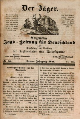 Der Jäger Freitag 14. Mai 1841