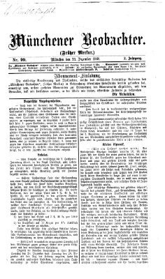 Merkur Mittwoch 23. Dezember 1868