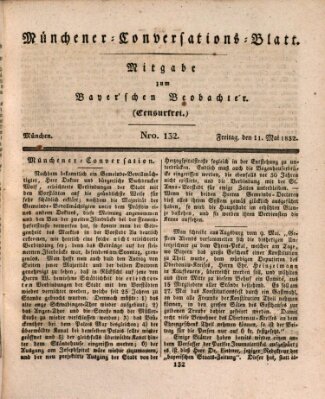 Münchener Conversations-Blatt (Bayer'scher Beobachter) Freitag 11. Mai 1832