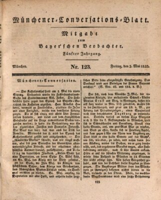 Münchener Conversations-Blatt (Bayer'scher Beobachter) Freitag 3. Mai 1833