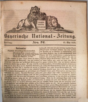 Bayerische National-Zeitung Freitag 13. Mai 1836