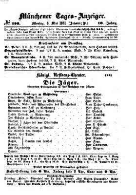 Münchener Tages-Anzeiger Montag 6. Mai 1861