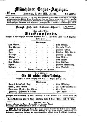 Münchener Tages-Anzeiger Donnerstag 11. Mai 1865
