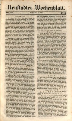 Neustadter Wochenblatt Freitag 8. Mai 1846