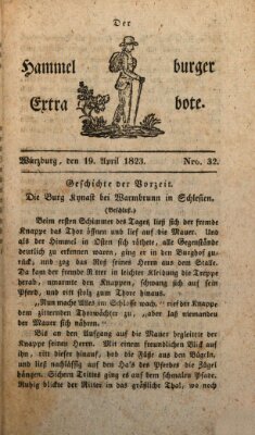 Der Hammelburger Extrabote Samstag 19. April 1823