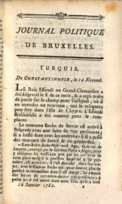Mercure de France Samstag 12. Januar 1782
