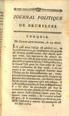 Mercure de France Samstag 22. Juni 1782
