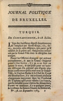 Mercure de France Samstag 20. September 1783