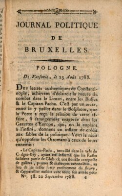 Mercure de France Samstag 20. September 1788