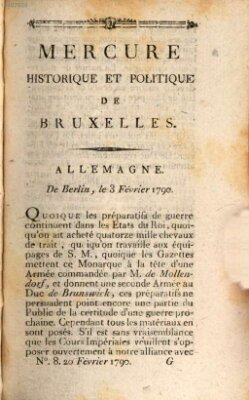 Mercure de France Samstag 20. Februar 1790
