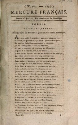 Mercure de France Samstag 13. Juli 1793