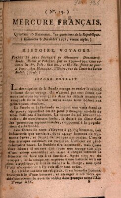 Mercure de France Sonntag 6. Dezember 1795
