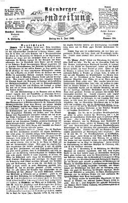 Nürnberger Abendzeitung Freitag 5. Juni 1863