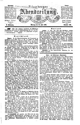 Nürnberger Abendzeitung Montag 13. Juli 1863