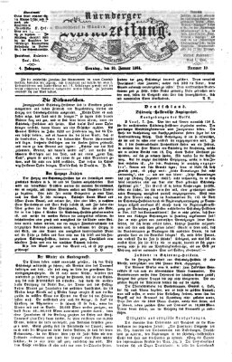 Nürnberger Abendzeitung Sonntag 10. Januar 1864