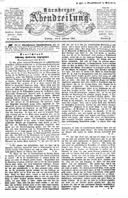 Nürnberger Abendzeitung Dienstag 9. Februar 1864