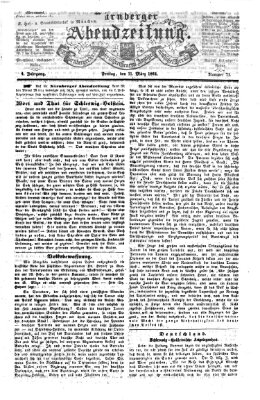 Nürnberger Abendzeitung Freitag 11. März 1864