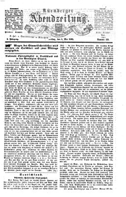 Nürnberger Abendzeitung Donnerstag 5. Mai 1864
