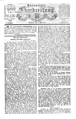 Nürnberger Abendzeitung Mittwoch 11. Mai 1864