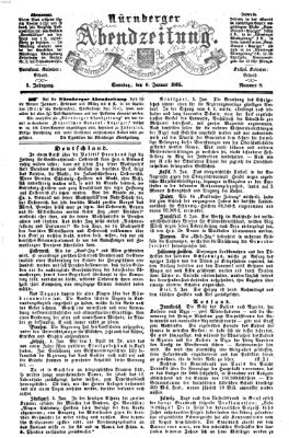 Nürnberger Abendzeitung Sonntag 8. Januar 1865