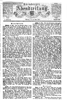 Nürnberger Abendzeitung Montag 15. Mai 1865