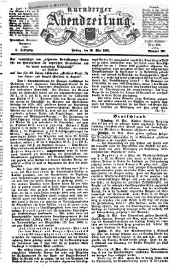 Nürnberger Abendzeitung Freitag 19. Mai 1865