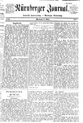 Nürnberger Journal (Nürnberger Abendzeitung) Mittwoch 7. März 1866