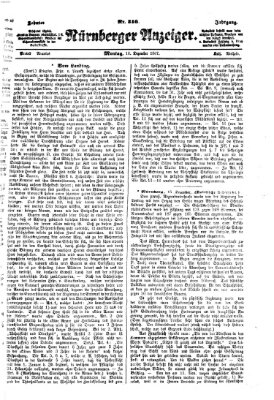 Nürnberger Anzeiger Montag 16. Dezember 1867