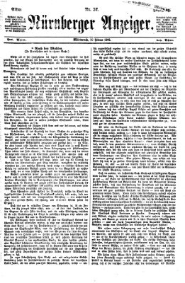 Nürnberger Anzeiger Mittwoch 26. Februar 1868