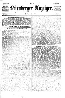 Nürnberger Anzeiger Freitag 8. Januar 1869