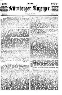 Nürnberger Anzeiger Freitag 21. Mai 1869