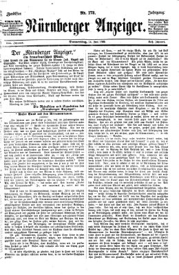 Nürnberger Anzeiger Donnerstag 24. Juni 1869