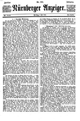Nürnberger Anzeiger Freitag 9. Juli 1869