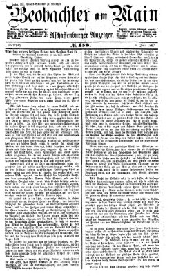 Beobachter am Main und Aschaffenburger Anzeiger Dienstag 6. Juli 1897