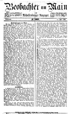 Beobachter am Main und Aschaffenburger Anzeiger Samstag 17. Juli 1897