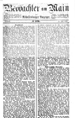 Beobachter am Main und Aschaffenburger Anzeiger Samstag 24. Juli 1897